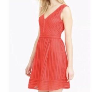🔥 JCREW Coral Eyelet Dress